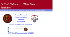 Desktop Screenshot of calumetclub.com